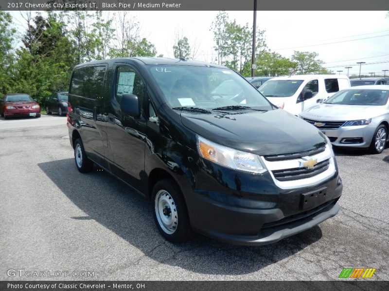 Black Pipe / Medium Pewter 2017 Chevrolet City Express LT
