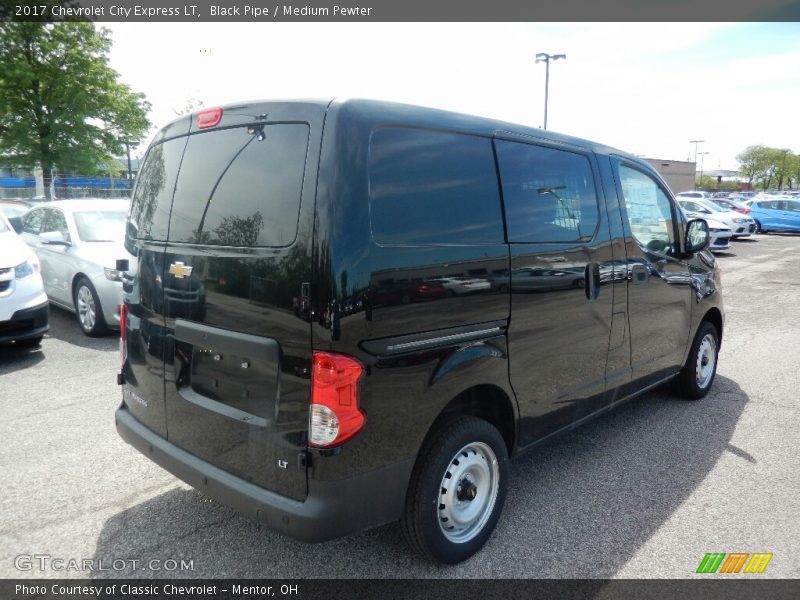 Black Pipe / Medium Pewter 2017 Chevrolet City Express LT