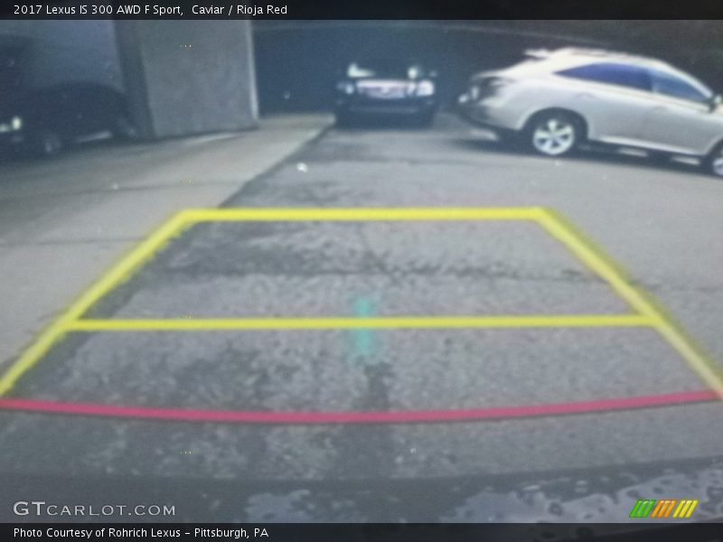 Caviar / Rioja Red 2017 Lexus IS 300 AWD F Sport