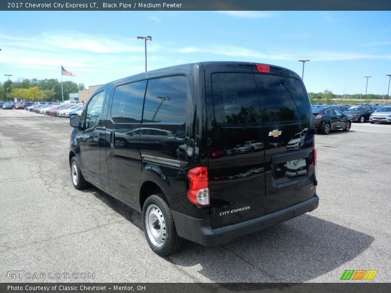 Black Pipe / Medium Pewter 2017 Chevrolet City Express LT