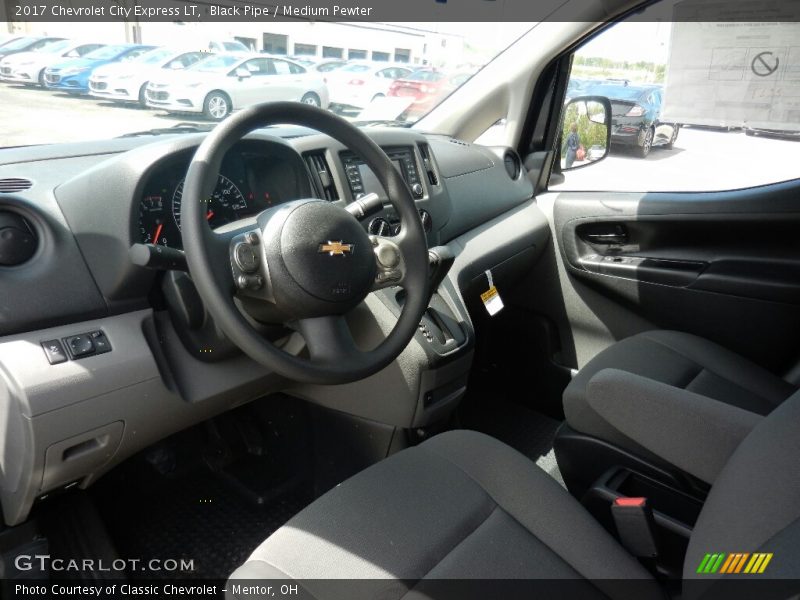 Black Pipe / Medium Pewter 2017 Chevrolet City Express LT