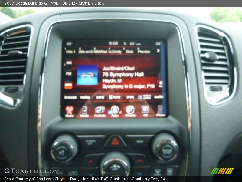 DB Black Crystal / Black 2017 Dodge Durango GT AWD