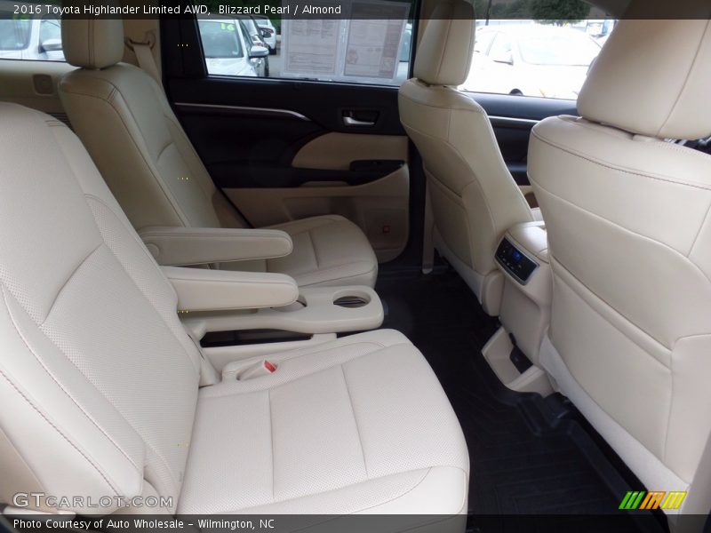 Blizzard Pearl / Almond 2016 Toyota Highlander Limited AWD