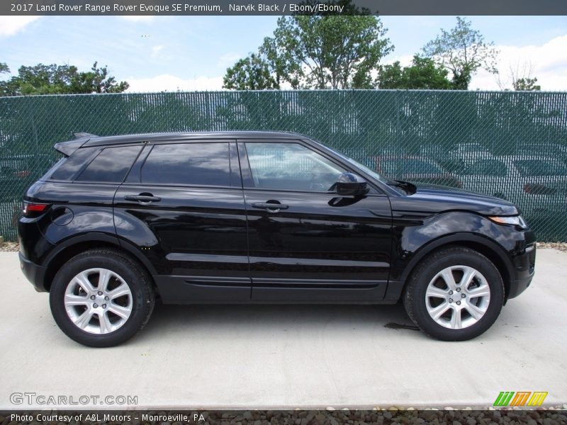 Narvik Black / Ebony/Ebony 2017 Land Rover Range Rover Evoque SE Premium