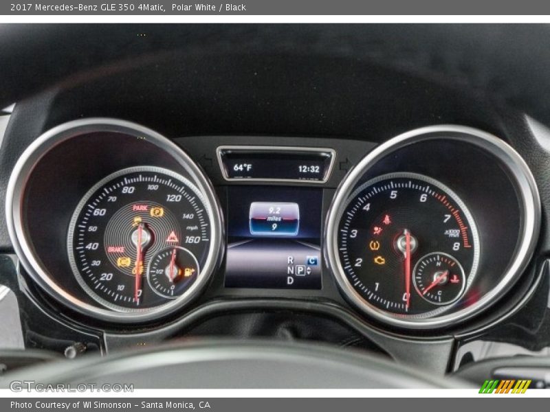 Polar White / Black 2017 Mercedes-Benz GLE 350 4Matic