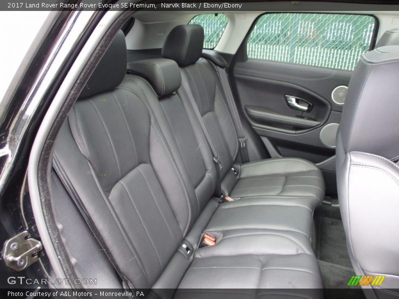 Narvik Black / Ebony/Ebony 2017 Land Rover Range Rover Evoque SE Premium