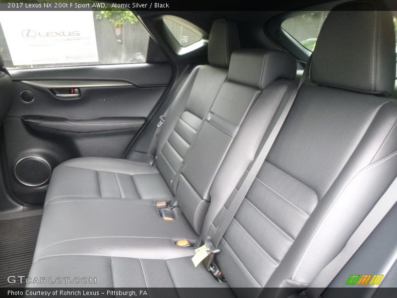 Atomic Silver / Black 2017 Lexus NX 200t F Sport AWD
