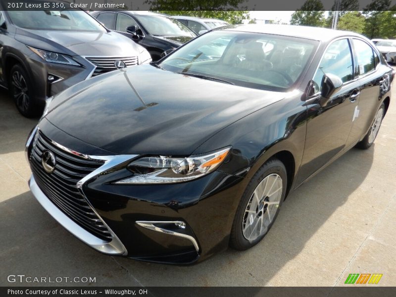 Caviar / Parchment 2017 Lexus ES 350