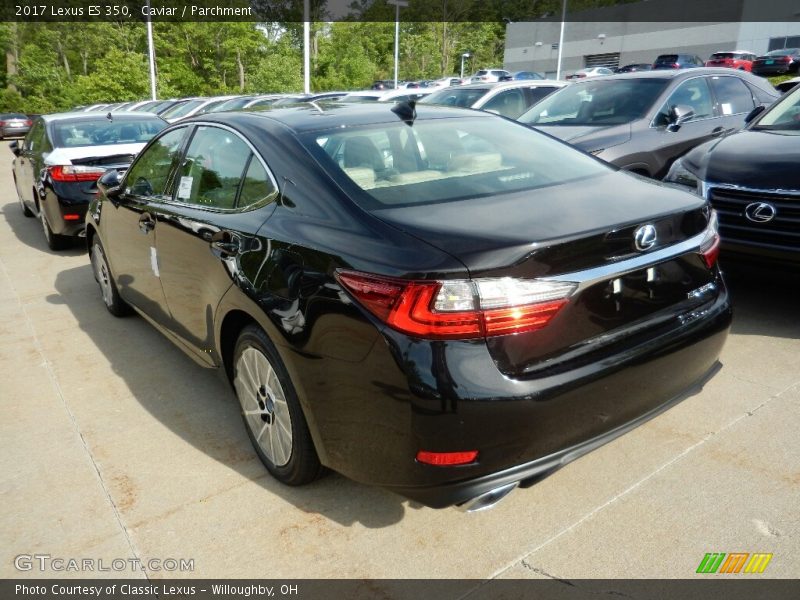 Caviar / Parchment 2017 Lexus ES 350