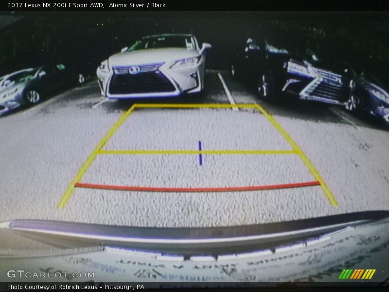 Atomic Silver / Black 2017 Lexus NX 200t F Sport AWD