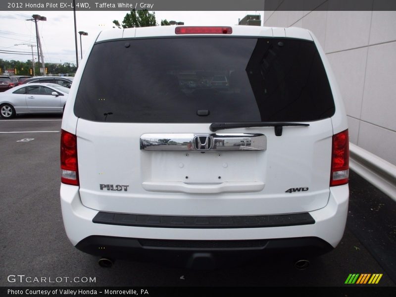 Taffeta White / Gray 2012 Honda Pilot EX-L 4WD