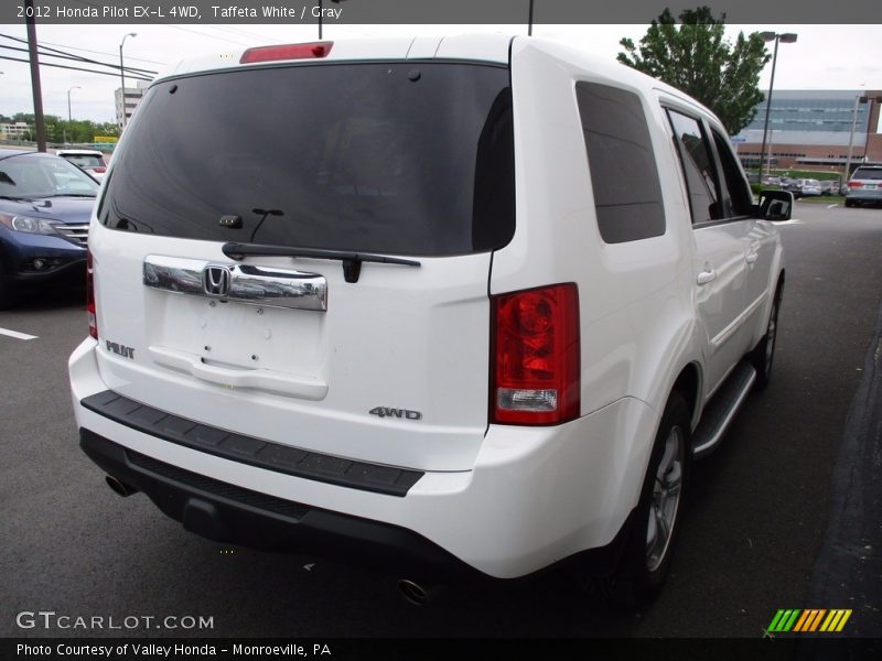 Taffeta White / Gray 2012 Honda Pilot EX-L 4WD