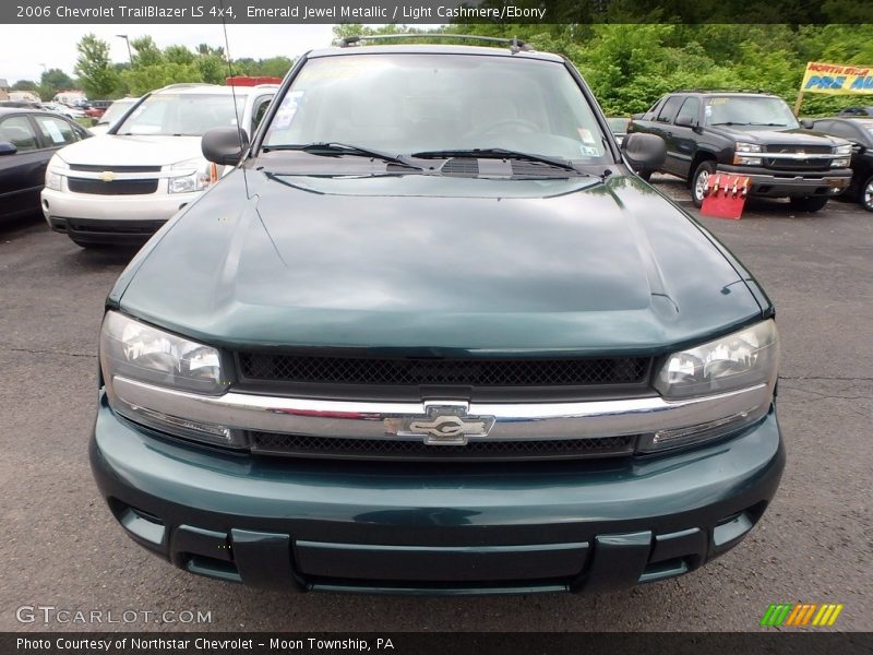 Emerald Jewel Metallic / Light Cashmere/Ebony 2006 Chevrolet TrailBlazer LS 4x4