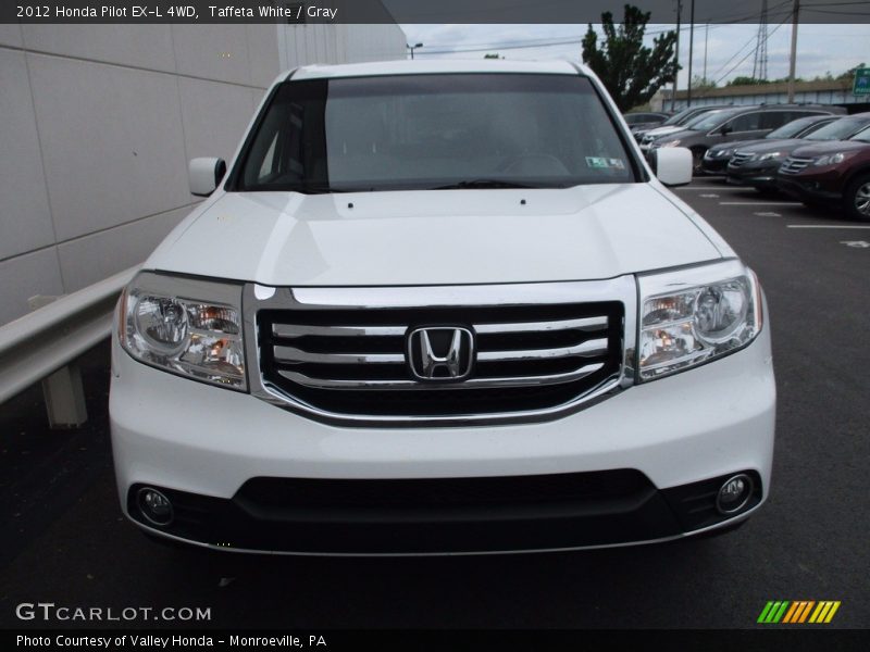 Taffeta White / Gray 2012 Honda Pilot EX-L 4WD