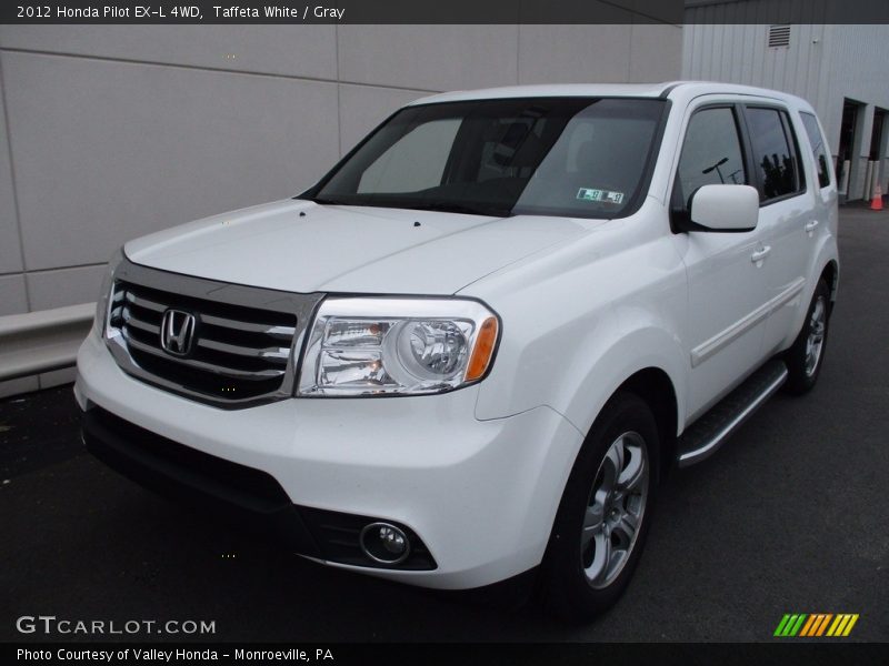 Taffeta White / Gray 2012 Honda Pilot EX-L 4WD