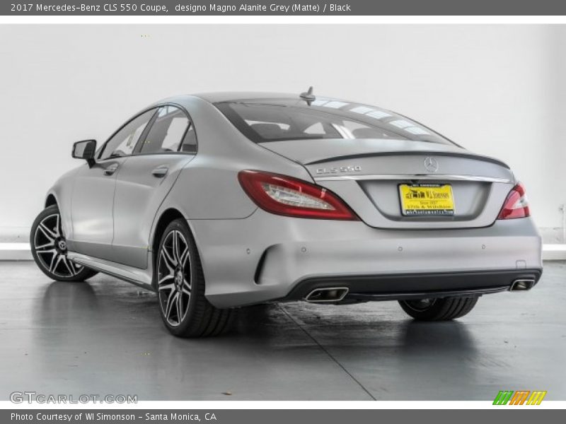 designo Magno Alanite Grey (Matte) / Black 2017 Mercedes-Benz CLS 550 Coupe