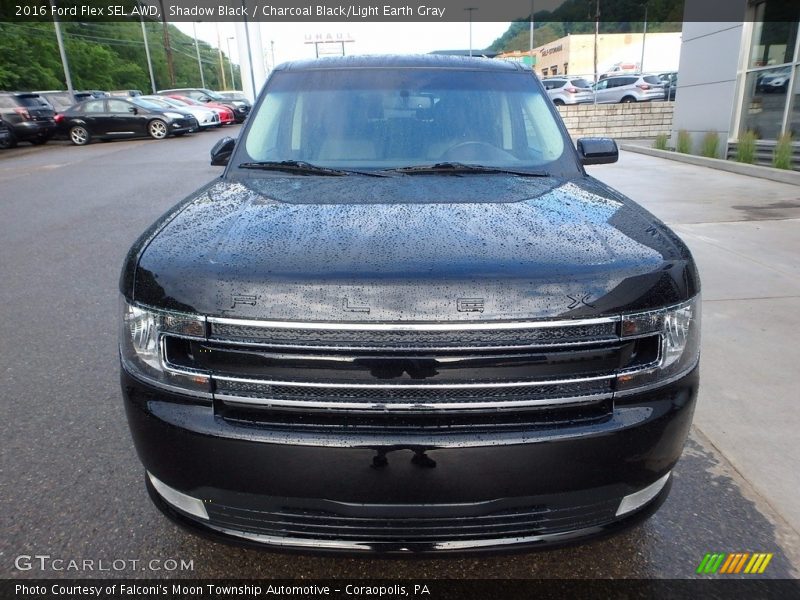 Shadow Black / Charcoal Black/Light Earth Gray 2016 Ford Flex SEL AWD