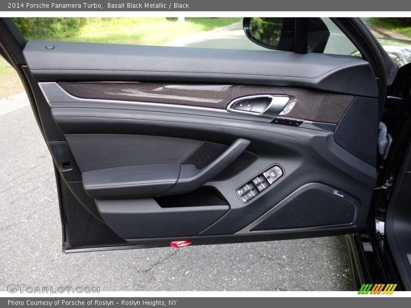 Basalt Black Metallic / Black 2014 Porsche Panamera Turbo