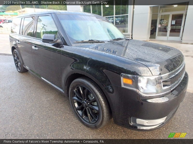 Shadow Black / Charcoal Black/Light Earth Gray 2016 Ford Flex SEL AWD