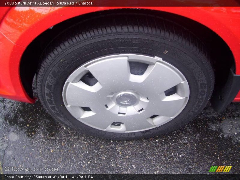 Salsa Red / Charcoal 2008 Saturn Astra XE Sedan
