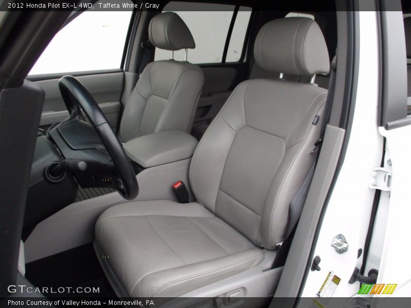 Taffeta White / Gray 2012 Honda Pilot EX-L 4WD