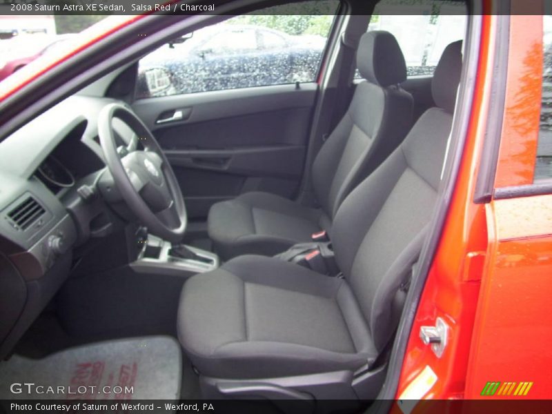Salsa Red / Charcoal 2008 Saturn Astra XE Sedan
