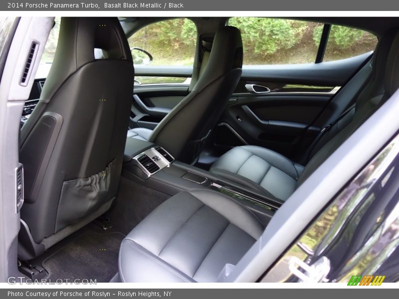 Basalt Black Metallic / Black 2014 Porsche Panamera Turbo