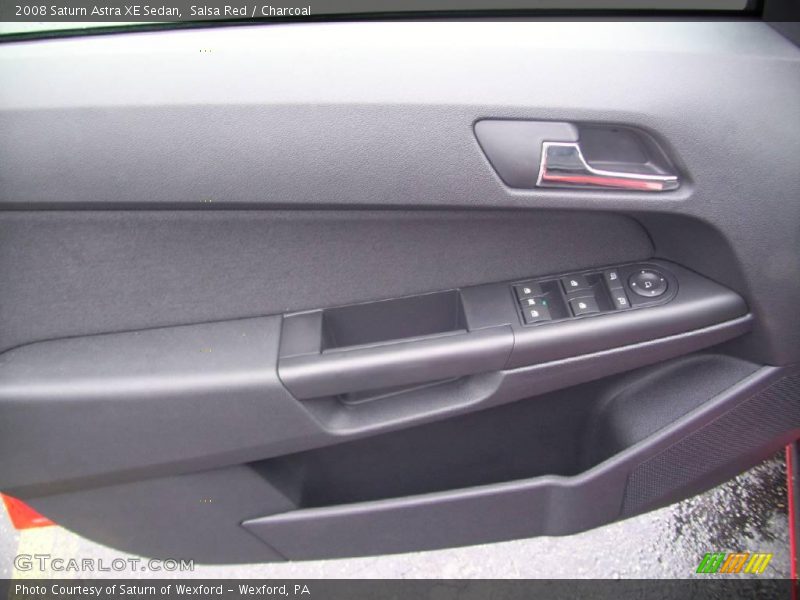 Salsa Red / Charcoal 2008 Saturn Astra XE Sedan