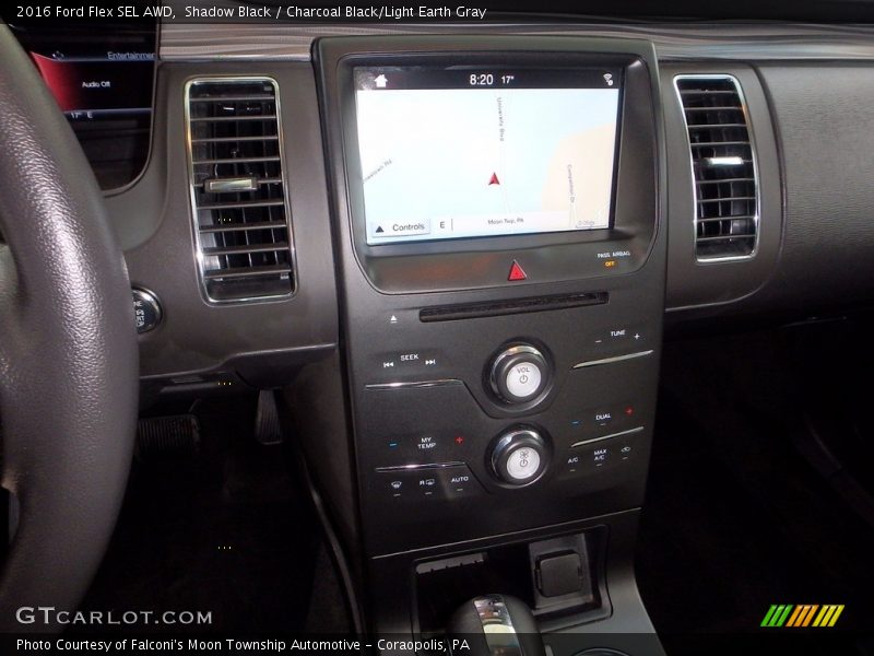 Shadow Black / Charcoal Black/Light Earth Gray 2016 Ford Flex SEL AWD