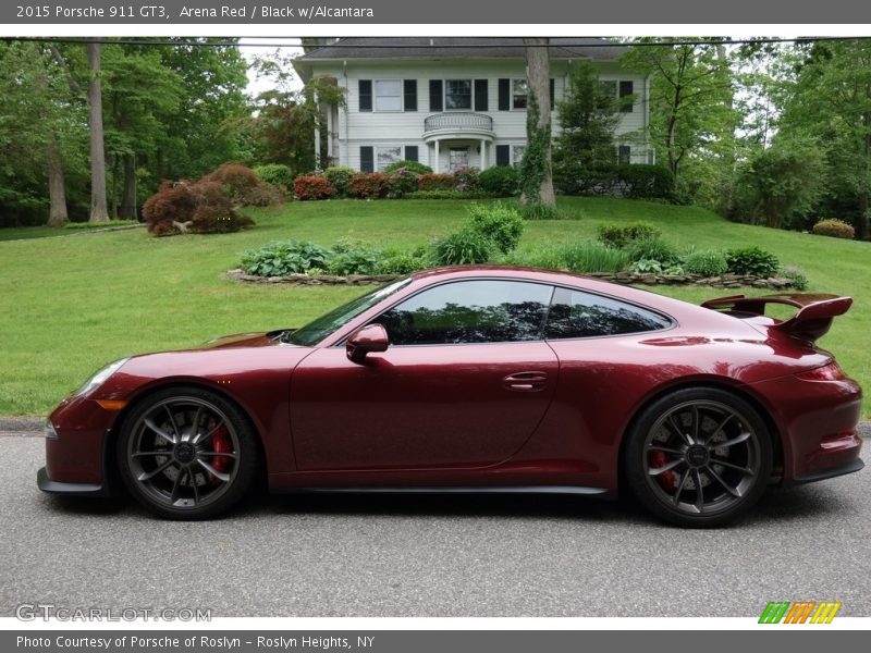 Arena Red / Black w/Alcantara 2015 Porsche 911 GT3