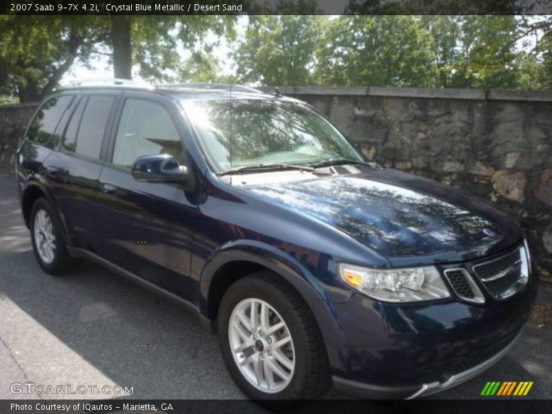 Crystal Blue Metallic / Desert Sand 2007 Saab 9-7X 4.2i