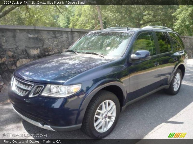 Crystal Blue Metallic / Desert Sand 2007 Saab 9-7X 4.2i