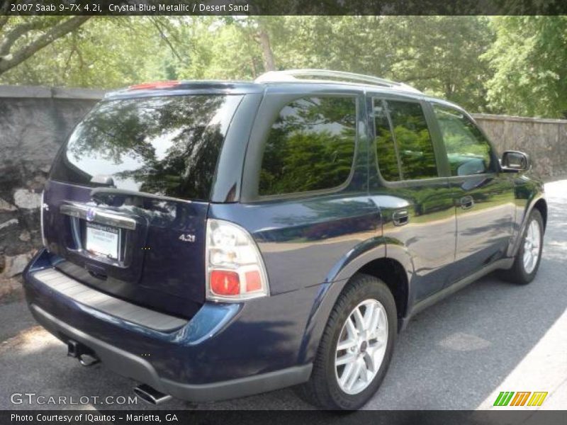 Crystal Blue Metallic / Desert Sand 2007 Saab 9-7X 4.2i