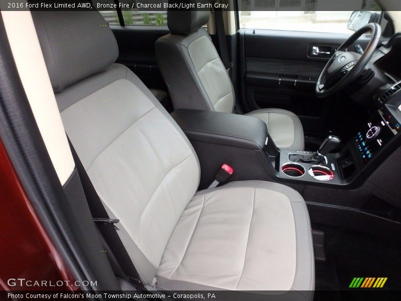 Bronze Fire / Charcoal Black/Light Earth Gray 2016 Ford Flex Limited AWD