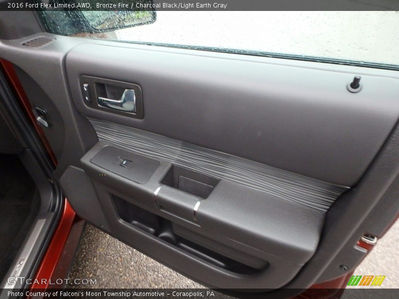 Bronze Fire / Charcoal Black/Light Earth Gray 2016 Ford Flex Limited AWD