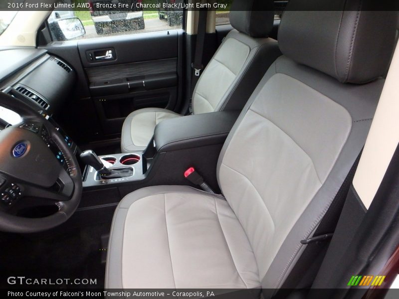 Bronze Fire / Charcoal Black/Light Earth Gray 2016 Ford Flex Limited AWD