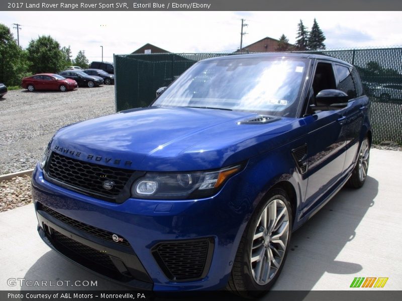 Estoril Blue / Ebony/Ebony 2017 Land Rover Range Rover Sport SVR