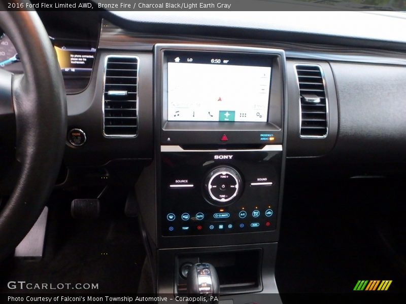 Bronze Fire / Charcoal Black/Light Earth Gray 2016 Ford Flex Limited AWD