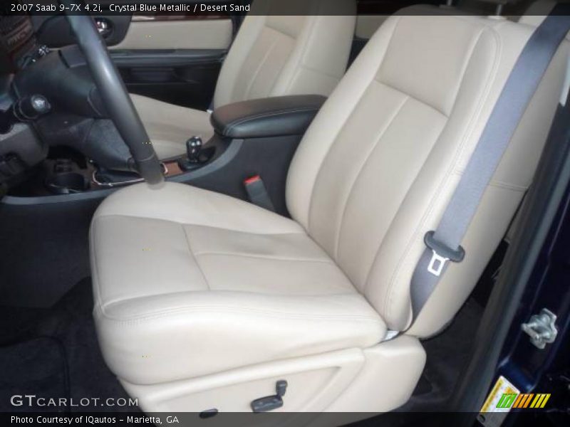 Crystal Blue Metallic / Desert Sand 2007 Saab 9-7X 4.2i