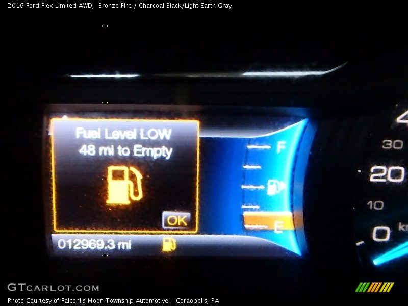 Bronze Fire / Charcoal Black/Light Earth Gray 2016 Ford Flex Limited AWD