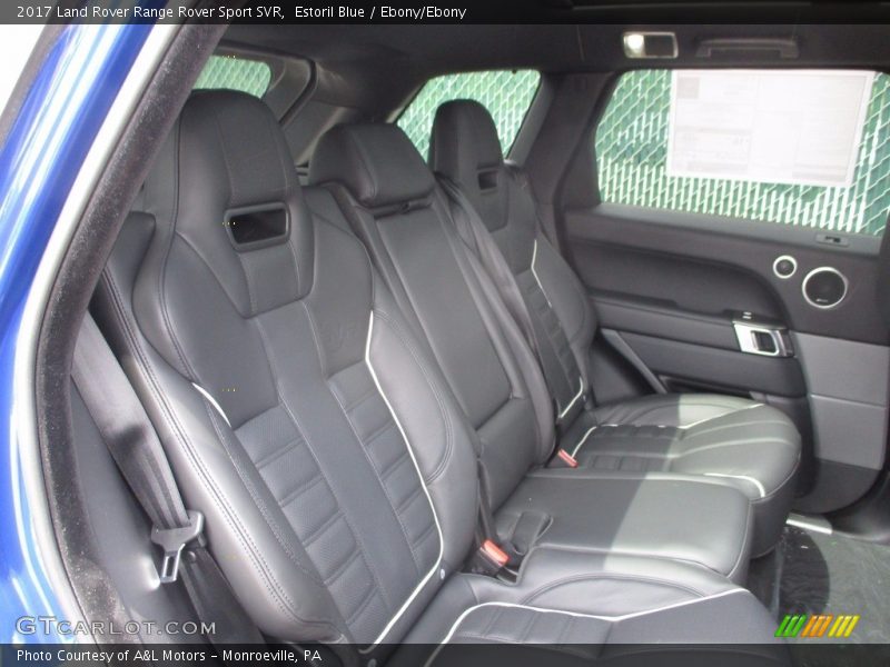 Rear Seat of 2017 Range Rover Sport SVR
