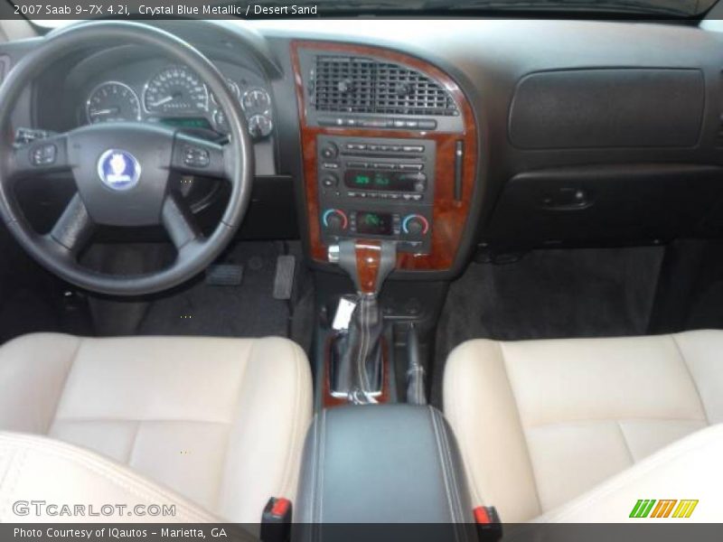 Crystal Blue Metallic / Desert Sand 2007 Saab 9-7X 4.2i