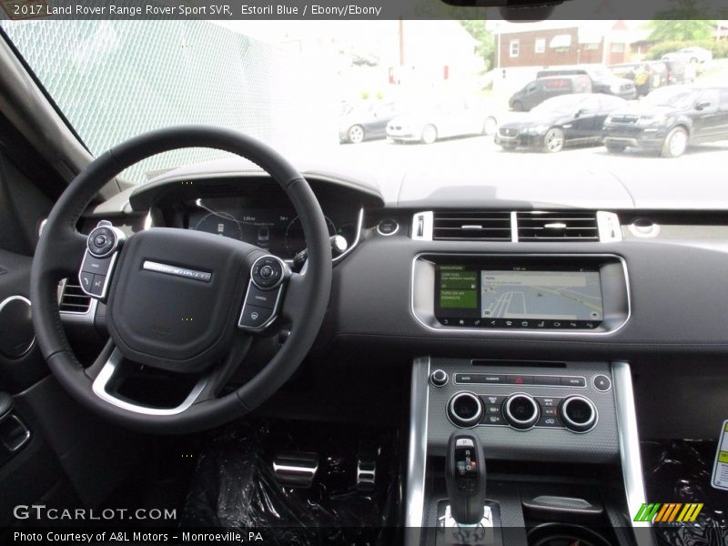 Dashboard of 2017 Range Rover Sport SVR