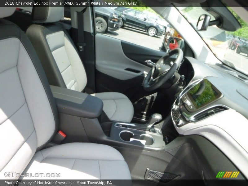 Summit White / Medium Ash Gray 2018 Chevrolet Equinox Premier AWD