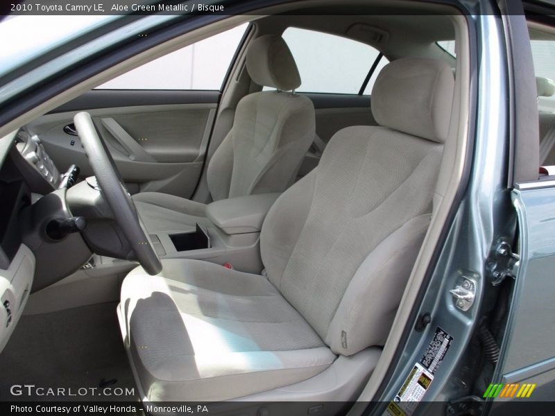 Aloe Green Metallic / Bisque 2010 Toyota Camry LE