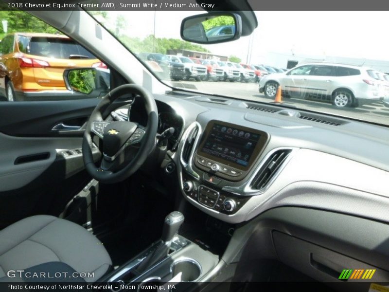 Summit White / Medium Ash Gray 2018 Chevrolet Equinox Premier AWD