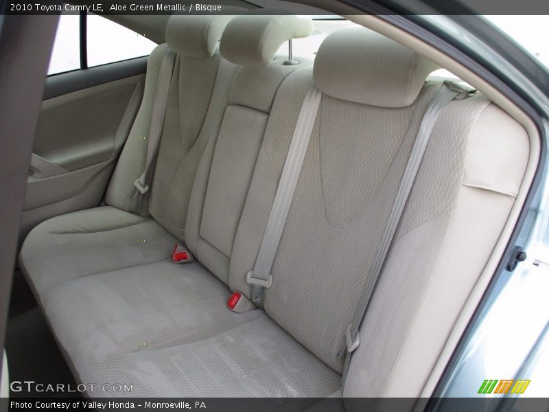 Aloe Green Metallic / Bisque 2010 Toyota Camry LE