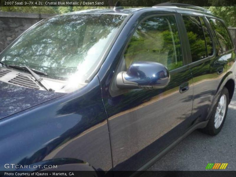 Crystal Blue Metallic / Desert Sand 2007 Saab 9-7X 4.2i
