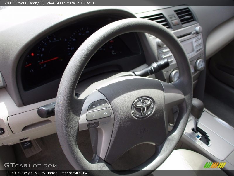 Aloe Green Metallic / Bisque 2010 Toyota Camry LE