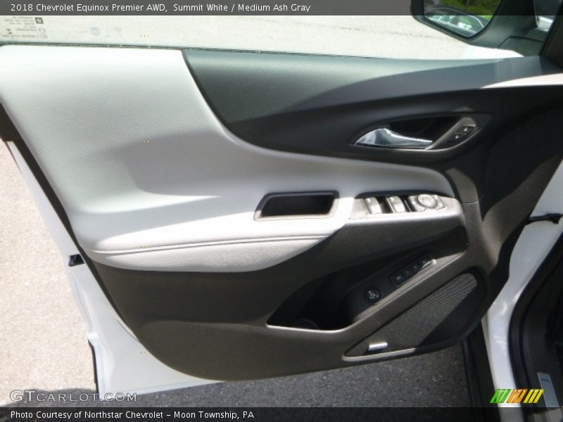 Summit White / Medium Ash Gray 2018 Chevrolet Equinox Premier AWD